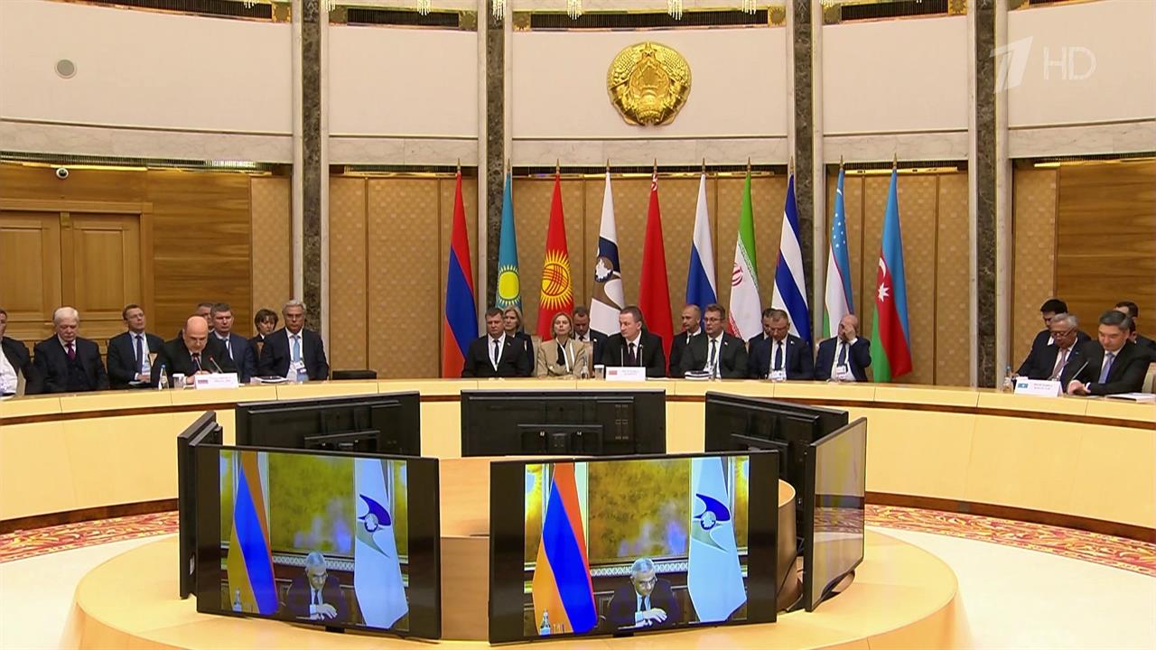 Важные соглашения подписаны в Минске на заседании Евразийского межправительственного совета