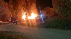 Срочно❗Минус 2 человека Пожар в деревне Козино. нижний Новгород.