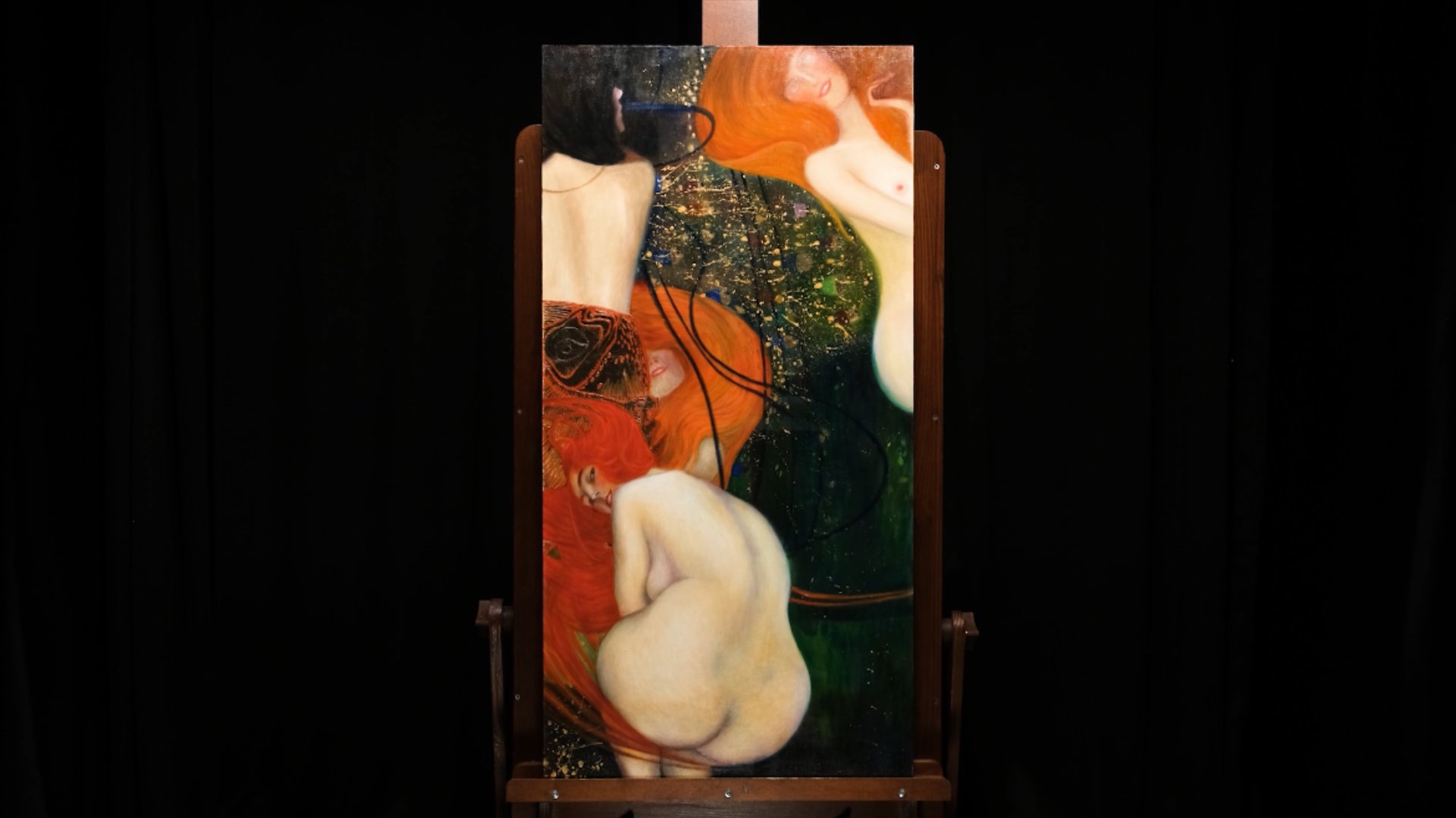 Густав Климт "Золотые Рыбки" смотреть онлайн