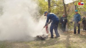Учения МЧС в КРСУ: на медицинском факультете отработали действия при пожаре