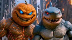 забавная анимация ужасов превратился в МОНСТРА!