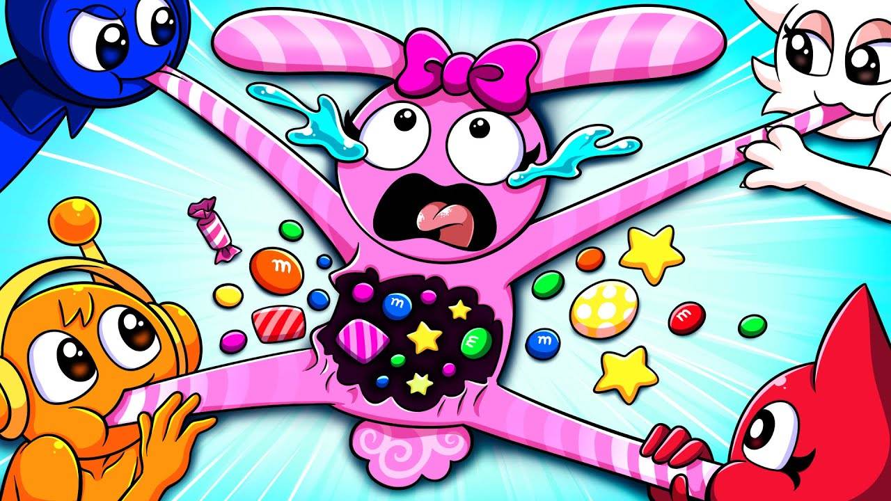 Блэк никому не позволит приносить в класс шпаргалки! 👀🏫 ‼️/ Анимация Спрунки смотреть онлайн