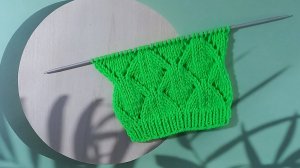 МК Узор спицами