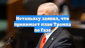 Нетаньяху заявил, что принимает план Трампа по Газе