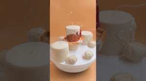 Свеча интерьерная. Ручная работа. Роспись хужожником.