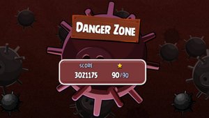 Angry Birds Space. DANGER ZONE (уровень 14) 3 stars. Прохождение от SAFa