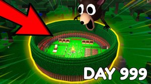 ПОСТРОИЛ САМУЮ БЕЗОПАСНУЮ БАЗУ за 99 НОЧЕЙ В ЛЕСУ РОБЛОКС