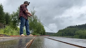 Ловля карпа на сломе погоды. Ночь в шелторе в грозу.