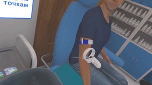VR-модуль «Медицинский работник: венепункция»