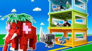 Распаковка Lego в стиле "Укради логический блок " - Открываем  крутые наборы