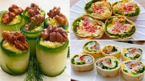 🔥Топ-3 рецепта Закусок для Праздничного Стола 😋 Просто и Вкусно!