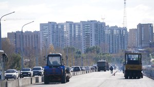 Илья Середюк рассказал об открытии движения по пяти полосам Кузбасского моста