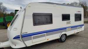 Немецкий дом на колёсах,караван,автодом Hobby Prestige на 4 места с мувером,палаткой,кондионером