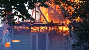 Пожар на Малокировской улице