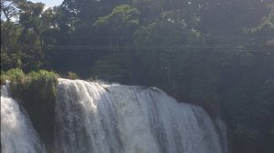 Экстрим над водопадом!