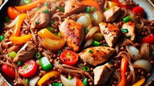 🇦🇿Мукбанг🇦🇿 Домашняя еда 🥗🍶🍲🍝 Голубцы & Филе с овощами и вермишелью с гречкой & Голубцы👋