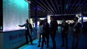 Текстурный водопад "кольчуга"