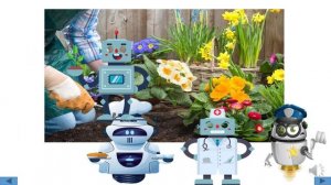 Авторская интерактивная игра:  Роботы помощники