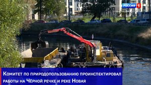 Комитет по природопользованию проинспектировал работы на Чёрной речке и реке Новая