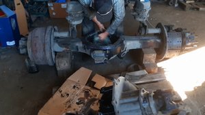 VOLVO VNL задний редуктор Поставили новые тормоза