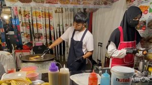 Любимые блинчики в Тайланде.