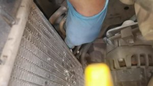 Замена радиатора кондиционера (конденсера)