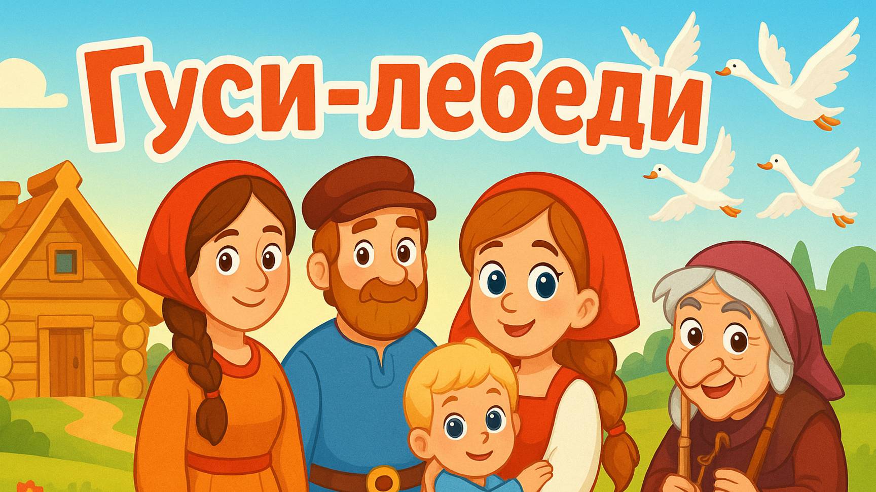 Гуси-лебеди — Русская народная сказка для детей | Сказки на ночь, мультфильм смотреть онлайн