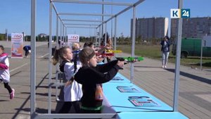 Всероссийский этап соревнований по лазер-бегу прошел в Краснодаре