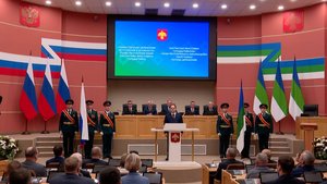 Торжественная церемония вступления в должность Главы Республики Коми Ростислава Гольдштейна