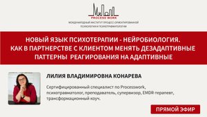 Новый язык психотерапии - нейробиология. Как в партнерстве с клиентом менять дезадаптивные паттерны