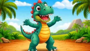 Песенка про Динозаврик часть 2