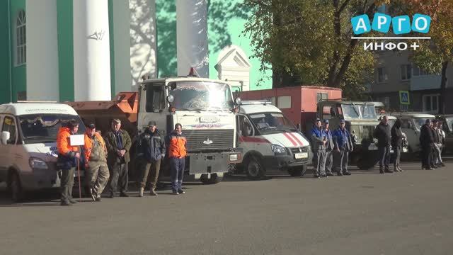 Смотр готовности служб и организаций округа к проведению мероприятий по гражданской обороне