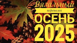 СП "Вязальный переполох Осень 2025" с Еленой Велиной. Отчёт 2