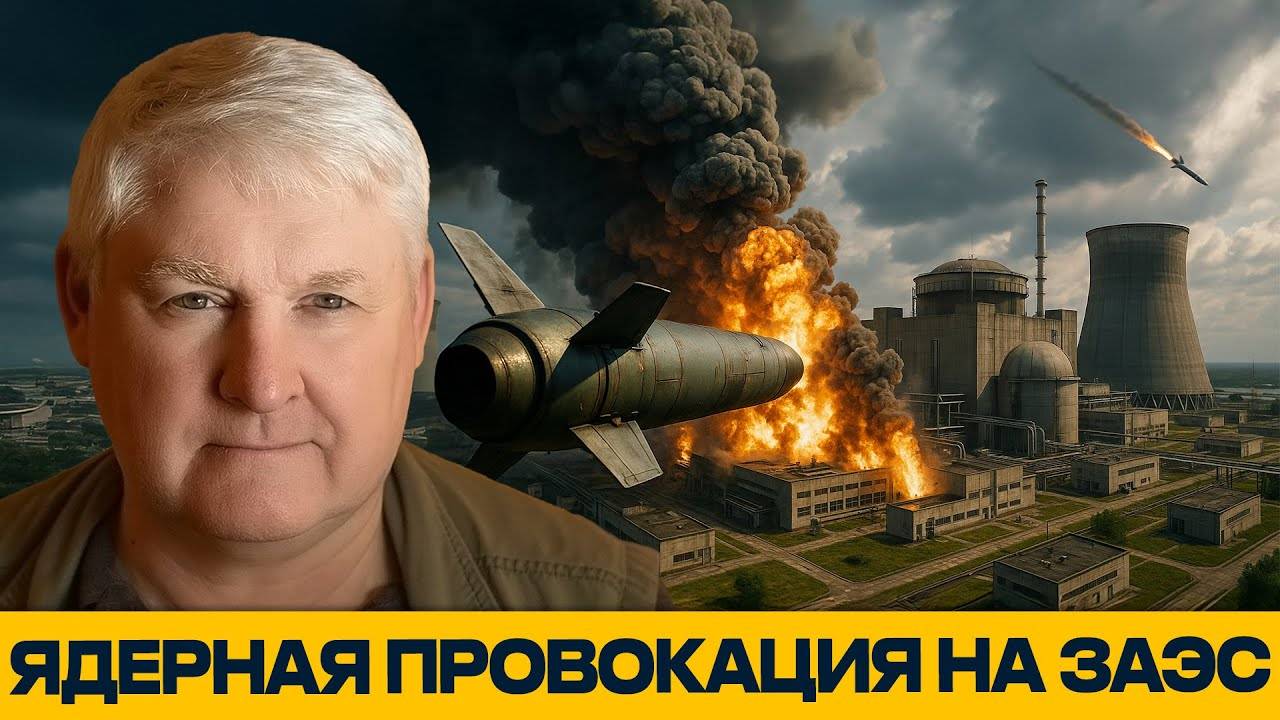 Удар по Запорожской АЭС; миф или реальная угроза? - Андрей Мартьянов