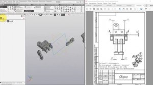 Самоделкин - делаем Сборку для печати в сборке. Компас 3D