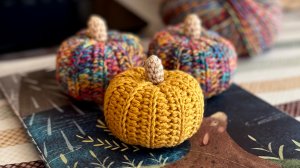 Мастер-класс по вязанию тыквы крючком