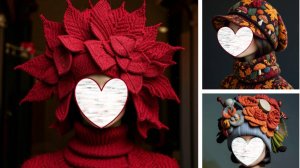 🍁🍂🍄ШЛЯПКИ и ШАПКИ с ОСЕННИМ настроением от AI. Подборка №1. ВЯЗАНИЕ.🍄🍂🍁🧶