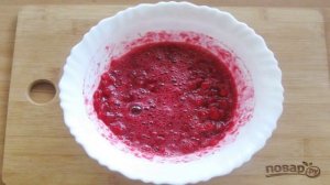 Калина с лимоном и сахаром на зиму