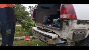 5 - Часть Проставка под задний бампер, после боди-лифта. Hilux Surf 215.mp4