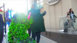 BUSHMAN SCARE AT SUPER BOWL DAY 2