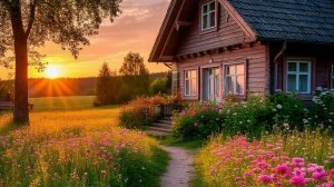 Домик окнами в сад .Братья Радченко .