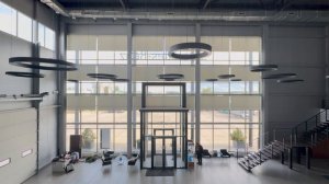 Рулонные шторы в автосалон