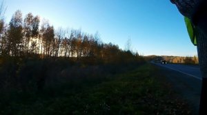 Закрепил экшн-камеру на задний багажник. Разнообразие, растём! Видеокадры красивые.