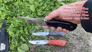 Нож ГРИБНИК сталь Vg10