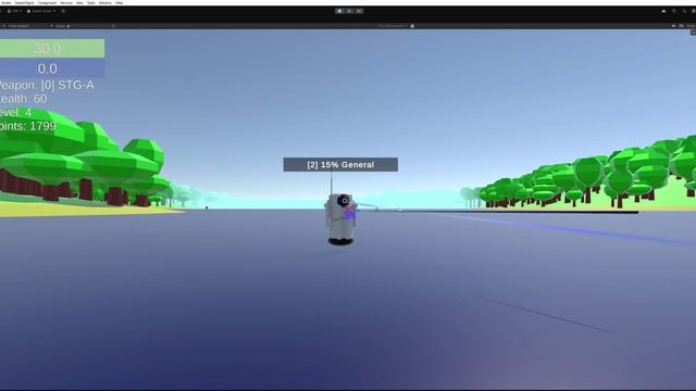 Гейплей игры RoboFront (находится в разработке)