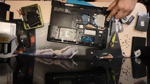 Апгрейд Lenovo G50-30 установка охлаждения и М.2