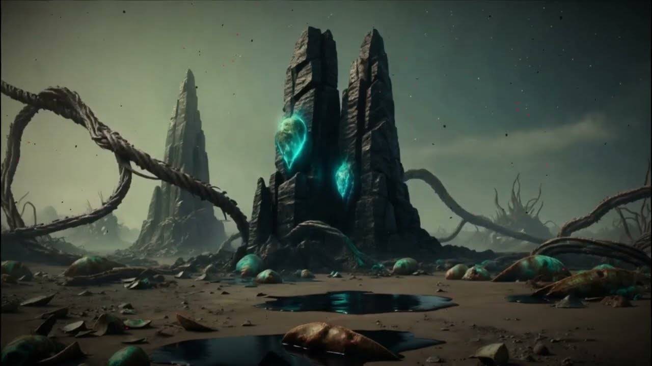 Dark Drone Soundscape — Black Seep Beneath the Monolith / AmbiNoir