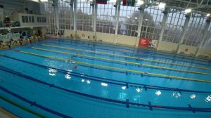 280925 50м брасс Фрадкина Варя 2013 3дор 58сек 2юн Мачульская Вера 2015 6дор 57сек 2юн