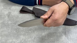 Нож Охотник из кованой стали Х12МФ