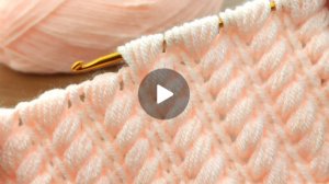 Узор крючком в тунисской технике вязания 🙂 #тунисскоевязание #всевжизнисвязано #вязаниекрючком